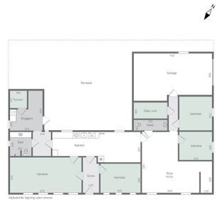 Dejlig stor Villahus med intregeret garage 2230m2 stor grund! - Billede 12 af 27