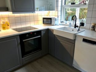 PÆN, ISTANDSAT ANDELSBOLIG MED HAVE I HVINNINGDAL, 698.630 KR - Billede 3 af 9