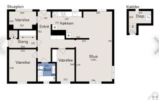 Jeg sælger eller lejer et hyggeligt hus i Bindslev.- TEL. :28254599 - Billede 11 af 12