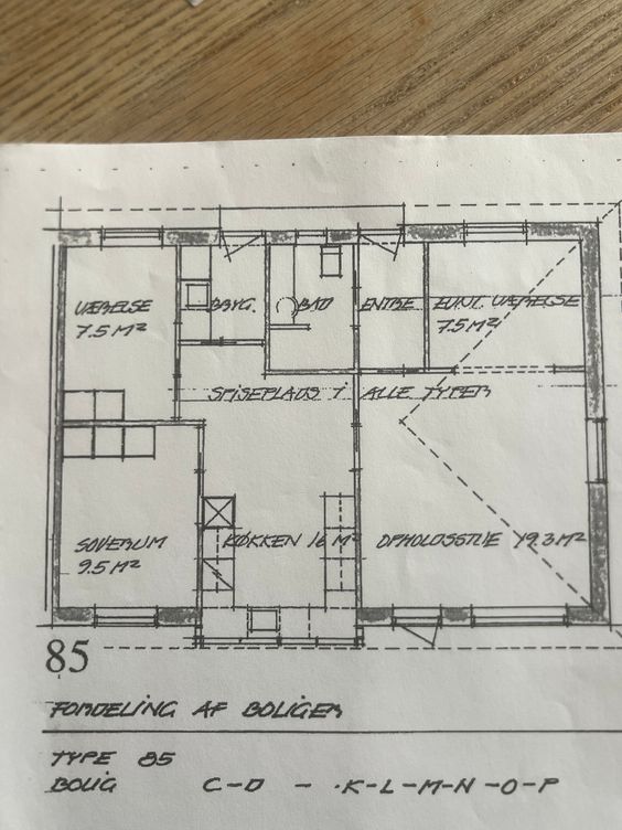 Dejlig andelsbolig med lav månedlig ydelsei smukke Morud - Plantagevænget 17, Morud