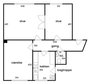 3-værelses andelslejlighed i Øgaderne (Aarhus C) - Billede 9 af 9