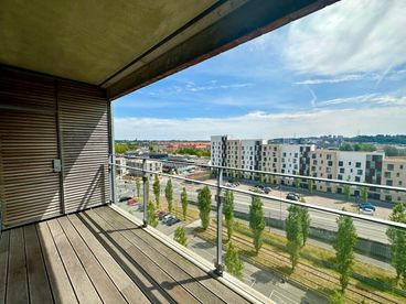 2-vær. med altan og smuk udsigt - Godsbanen 7a, 5. lejl. 8, 9000 Aalborg, Aalborg